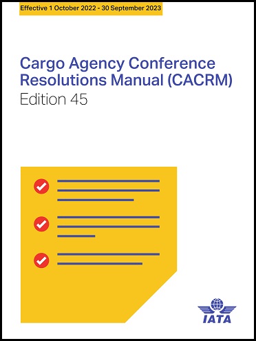 Cargo Agency Conference Resolution Manual (CACRM)