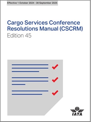 Cargo Services Conference Resolution Manual (CSCRM)