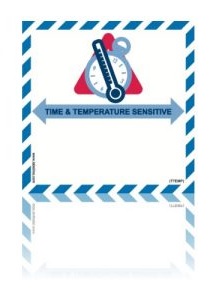 Time &Temperature Sensitive Handling Label (150 шт.)