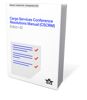 Cargo Services Conference Resolution Manual (CSCRM) 2022